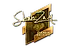 Sticker | ShahZaM (Gold) | Boston 2018