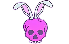 Sticker | Skull Bunny