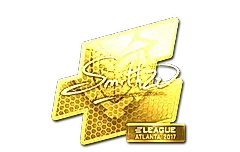Sticker | SmithZz (Gold) | Atlanta 2017
