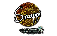 Sticker | Snappi (Glitter) | Antwerp 2022