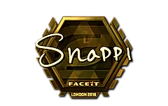 Sticker | Snappi (Gold) | London 2018