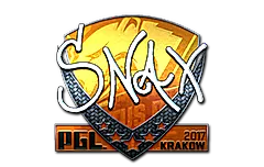 Sticker | Snax (Foil) | Krakow 2017