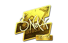 Sticker | Snax (Gold) | Atlanta 2017