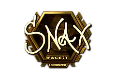 Sticker | Snax (Gold) | London 2018