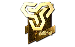 Sticker | Space Soldiers (Gold) | Boston 2018