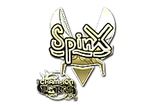 Sticker | Spinx (Gold, Champion) | Paris 2023