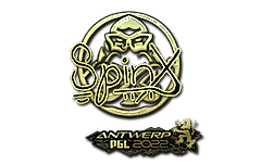 Sticker | Spinx (Gold) | Antwerp 2022