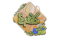 Sticker | Spinx (Holo) | Rio 2022