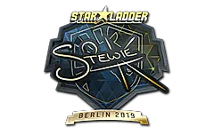 Sticker | Stewie2K (Gold) | Berlin 2019