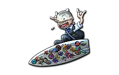 Sticker | Sticker Bomb Surf K (Foil)
