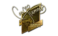 Sticker | Summer (Gold) | Boston 2018