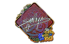 Sticker | SunPayus (Glitter) | Rio 2022