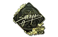 Sticker | SunPayus (Gold) | Rio 2022