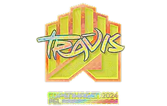Sticker | TRAVIS (Holo) | Copenhagen 2024
