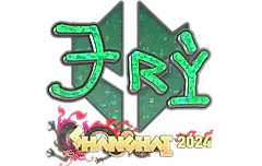 Sticker | TRY (Glitter) | Shanghai 2024