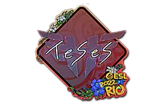 Sticker | TeSeS (Glitter) | Rio 2022