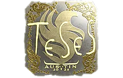 Sticker | TeSeS (Gold) | Austin 2025