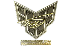 Sticker | TeSeS (Gold) | Copenhagen 2024