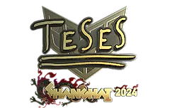 Sticker | TeSeS (Gold) | Shanghai 2024