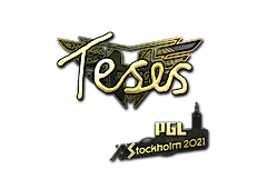 Sticker | TeSeS (Gold) | Stockholm 2021