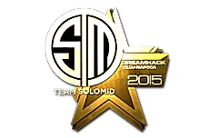 Sticker | Team SoloMid (Gold) | Cluj-Napoca 2015