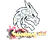 Sticker | Team Spirit (Glitter) | Shanghai 2024