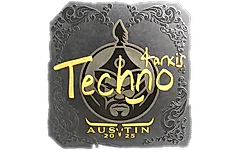 Sticker | Techno4K (Foil) | Austin 2025