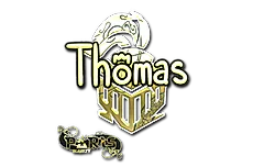Sticker | Thomas (Gold) | Paris 2023