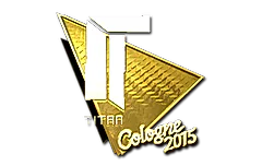 Sticker | Titan (Gold) | Cologne 2015