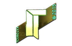 Sticker | Titan (Gold) | Katowice 2015