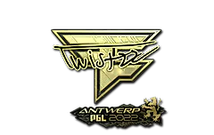 Sticker | Twistzz (Gold) | Antwerp 2022