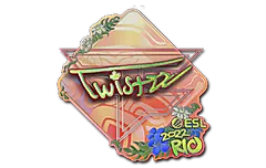 Sticker | Twistzz (Holo) | Rio 2022