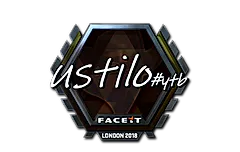 Sticker | USTILO (Foil) | London 2018