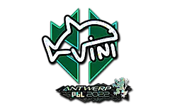 Sticker | VINI (Glitter) | Antwerp 2022