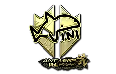 Sticker | VINI (Gold) | Antwerp 2022