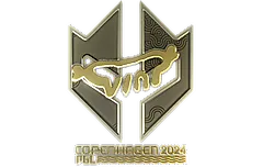 Sticker | VINI (Gold) | Copenhagen 2024