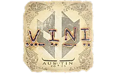 Sticker | VINI | Austin 2025