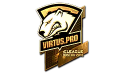 Sticker | Virtus.Pro (Gold) | Boston 2018