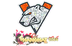 Sticker | Virtus.pro (Glitter) | Shanghai 2024