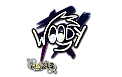 Sticker | WOOD7 (Glitter) | Paris 2023
