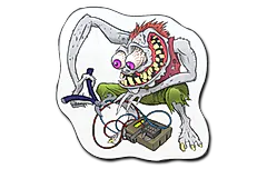 Sticker | White Bombster