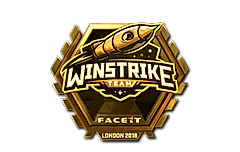 Sticker | Winstrike Team (Gold) | London 2018