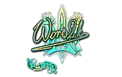 Sticker | Woro2k (Holo) | Paris 2023