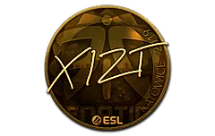 Sticker | Xizt (Gold) | Katowice 2019