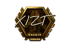 Sticker | Xizt (Gold) | London 2018