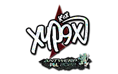 Sticker | Xyp9x (Glitter) | Antwerp 2022
