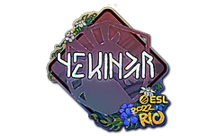 Sticker | YEKINDAR (Glitter) | Rio 2022