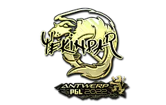 Sticker | YEKINDAR (Gold) | Antwerp 2022