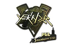 Sticker | YEKINDAR (Gold) | Stockholm 2021