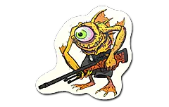 Sticker | Yellow Cyclawps